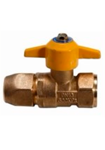 LLAVE PASO GAS C/TUERCA 7/8”